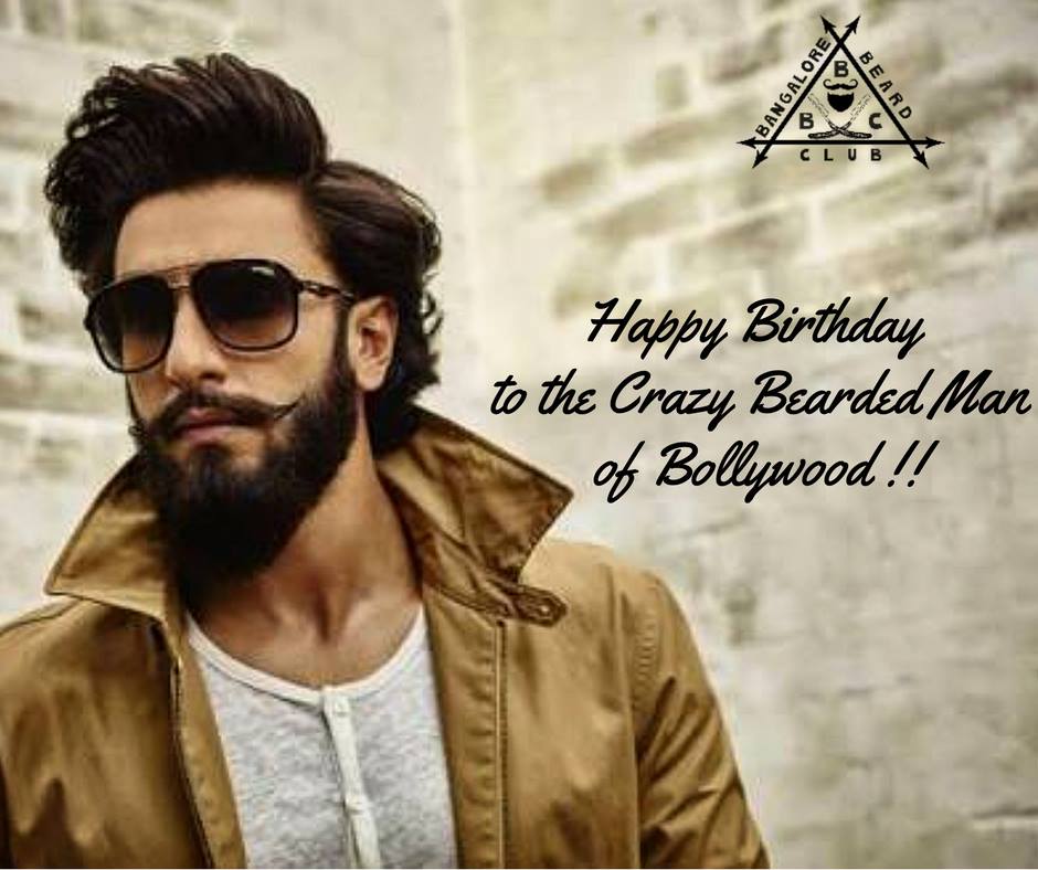Wishing the Crazy Bearded #Superstar of #Bollywood <a href="/RanveerOfficial/">Ranveer Singh</a>  A Very Happy Birthday.
#manybeard #onemission #bbc #funky #TrendSetter