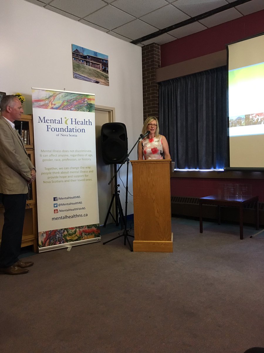 We are in good hands <a href="/MentalHealthNS/">Mental Health Foundation of Nova Scotia</a> with <a href="/StarrDobson/">Starr Dobson</a> at the helm #MentalHealthMatters #SickNotWeak
