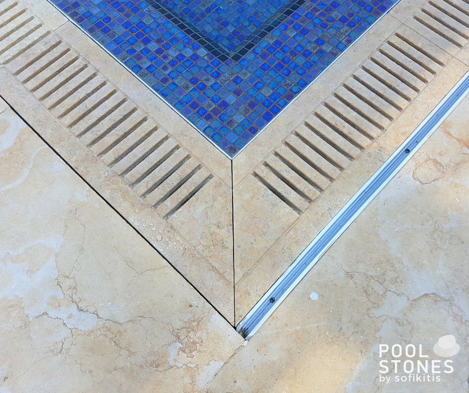 Poolstones's tweet photo. #LuxuryPool project implemented in 2017 by Kabin Paul #PoolExperts in Israel using #Poolstones #DrainGrate #PoolDeck in #CaliforniaMarble https://t.co/0ni9OFjVBW