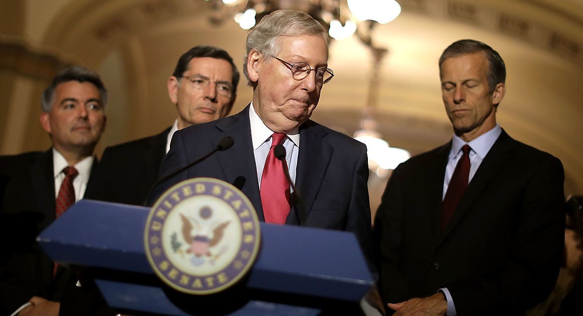 politico's tweet image. GOP promises lower health premiums but ignores all that’s driving them politi.co/2utQMkf