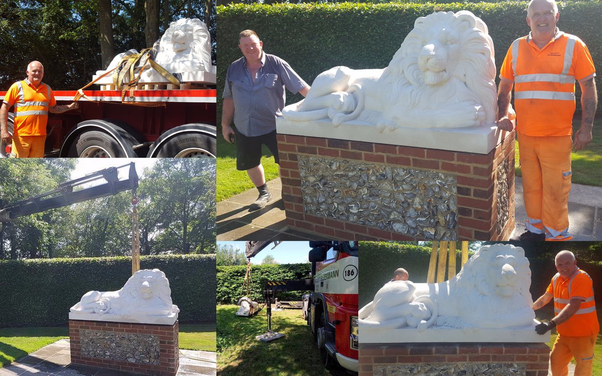 Thanks to our Artic Hiab team this Lion sleeps safely tonight. @RSwainSonsLtd <a href="/Gatwick_Group/">Gatwick Group</a> <a href="/jeffreyshaulage/">jeffreyshaulage</a>