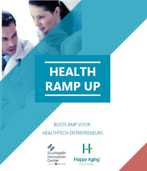 bhiccare's tweet photo. Intensief bootcamp voor #HealthTech #startups met @HappyAging_ Schrijf je in voor #HealthRampUP https://t.co/zzIOFEn8Pw https://t.co/PMlFrK2rNM