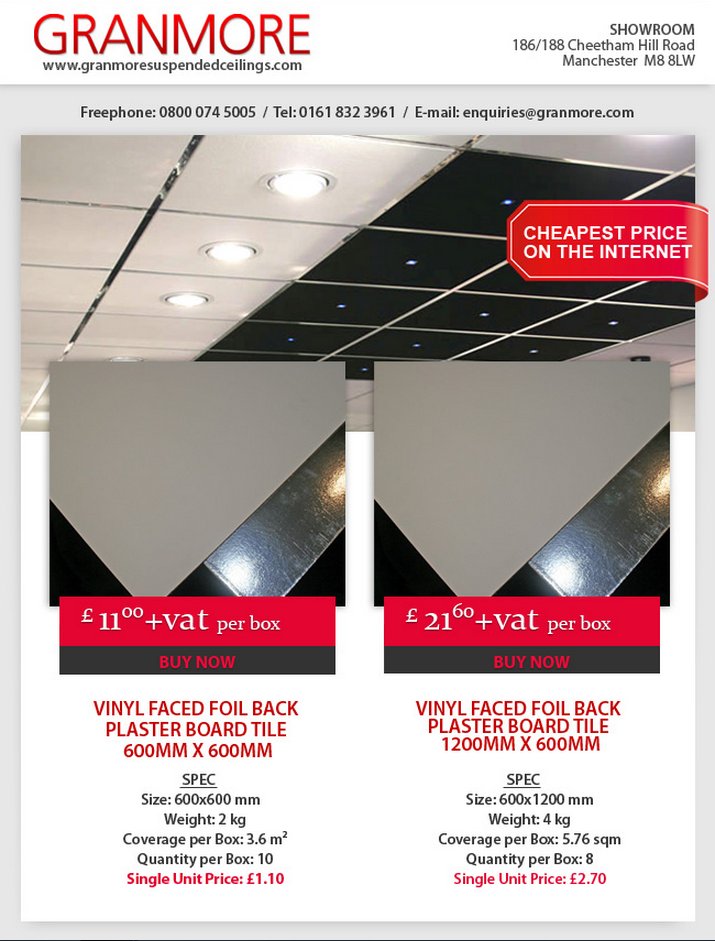 Granmore Ceilings On Twitter Check Out Our Vinyl Tile