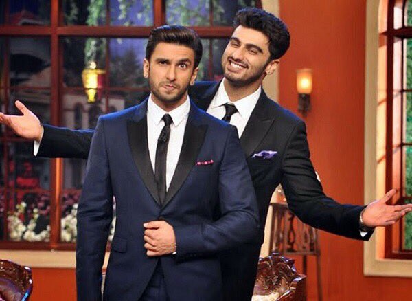 arjunk26's tweet photo. The yin to my yang the chalk to my cheese my brother from another mother...Janamdin Mubarkan mere Bikram urf Ranveer urf Baba... https://t.co/9ULw3xucmd