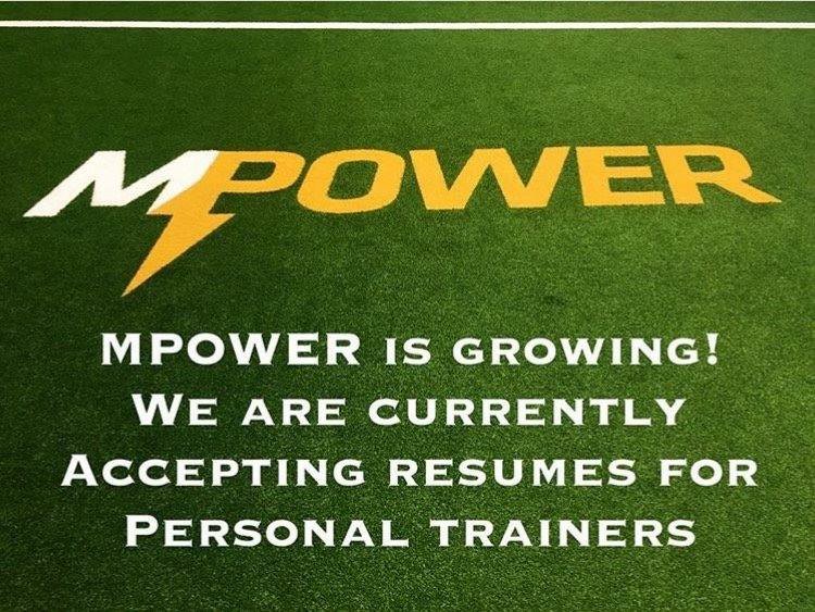 MPOWERMD's tweet photo. MPOWER is continuing to grow! If you are interested email your resume to info@mpowermd.com #beMPOWERed #PersonalTrainers #Training https://t.co/HCZPx5XJIH