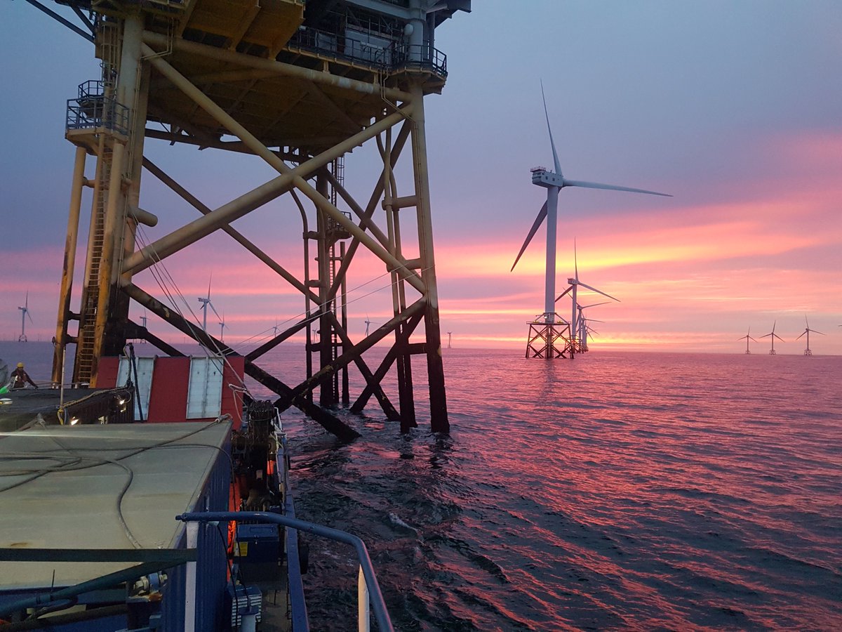 DSMC_UK's tweet image. A really nice evening last night! #offshorewind