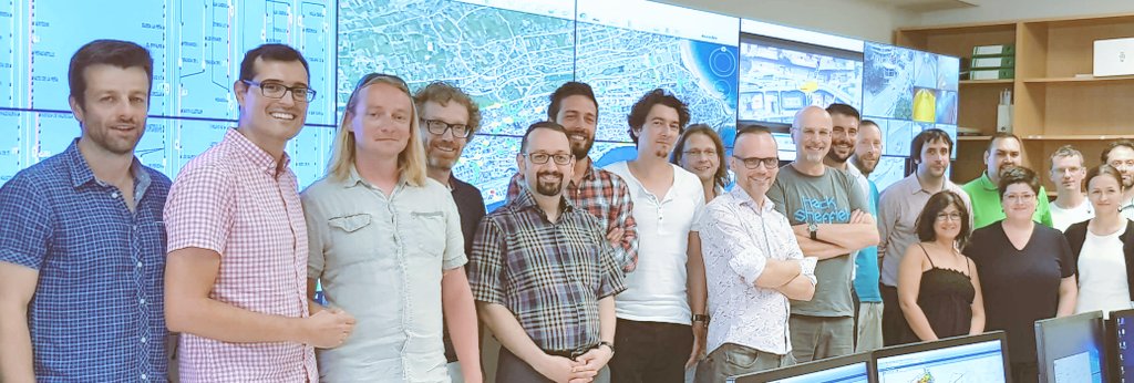 SamChapman's tweet photo. #Thefloowltd is in #Santander working on the #SetaMobility project looking at how #BigData and #telematics can improve future smart cities. https://t.co/B9hlkdi2yz