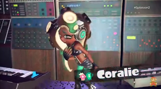 PassionaGeek's tweet image. Un nouveau groupe de musique fait son apparition : les Tenta-Cool, avec Perle et Coralie! Pour de la musique +... techno! #Splatoon2Direct