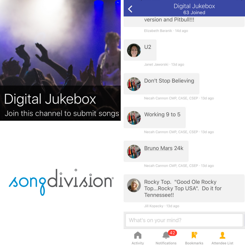 songdivision's tweet photo. #eventprofs, ask about our #DigitalJukebox! When hiring us as your house or cover band, attendees can request songs through the event app! https://t.co/k4L8PO1fCC