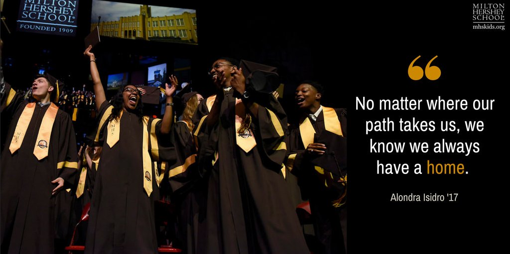 HersheyPA's tweet photo. @miltonhershey Grads are ready for the next step, check out the highlights from 2017 #Commencement - https://t.co/CyRNmdxRaZ #MIltGrad2017 https://t.co/Yx9DUTzPQk