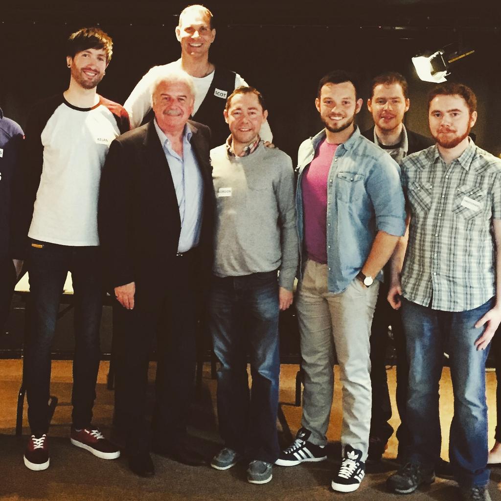 conorfthompson's tweet photo. Great to meet Marty Whelan last week on the course. An absolute gentleman!
#partywithmarty #parkstudio #spinthewheel https://t.co/bOM3RRmVwg