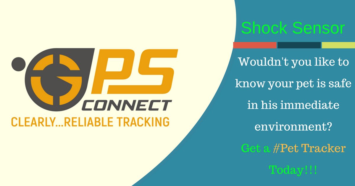 GpsconnectJa's tweet image. Thursday is the day for #Pets: our #CollarTracker, has a #ShockSensor. Any movement, jerk or hitting, can send an alert to you. #PetTrackers