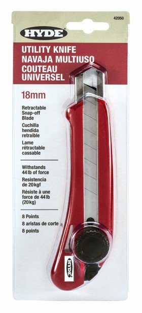 hydetools's tweet image. Cut easily with these BRAND NEW, professional-quality, retractable snap-off utility knives from the Hyde Store! ow.ly/Mqhb30doR2b