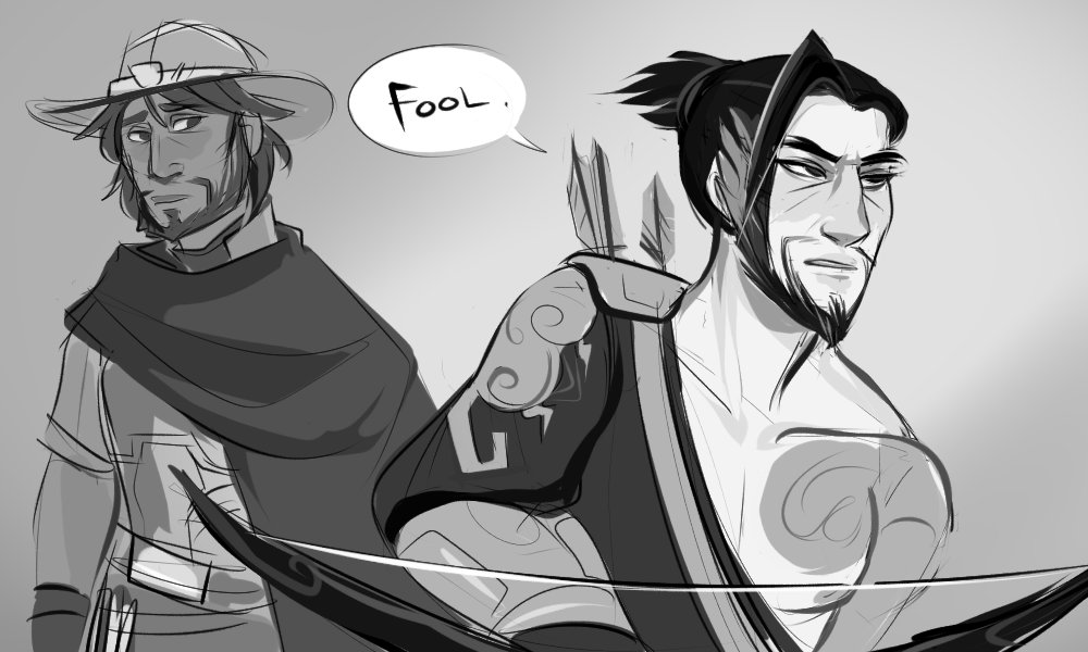 was looking through old art earlier- I don't think I've posted this Mchanzo on twitter yet but? It is important to me. Enjoy :3c 