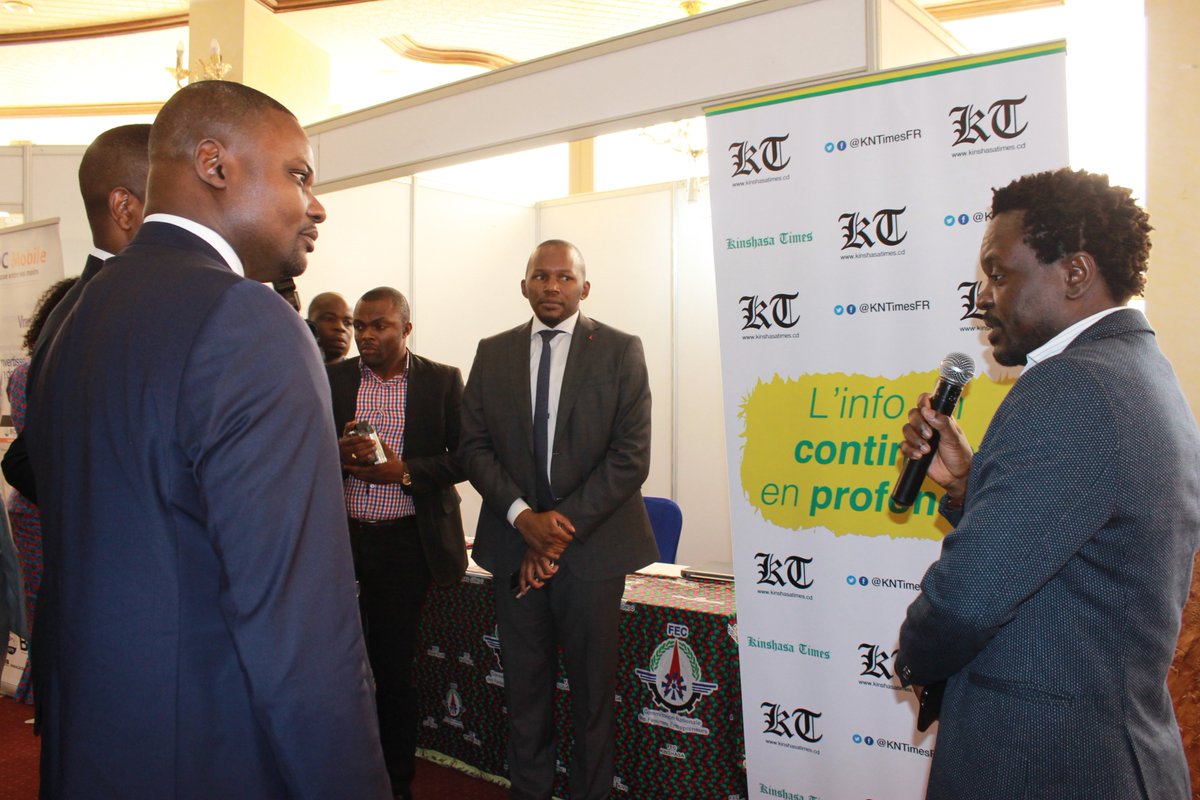 KNTimesFR's tweet photo. Les ministres @EmeryOkundji et son le Min des #PME nous ont visité lors du #KonnectSummit. @konnect_cd. https://t.co/4TOYONAW53