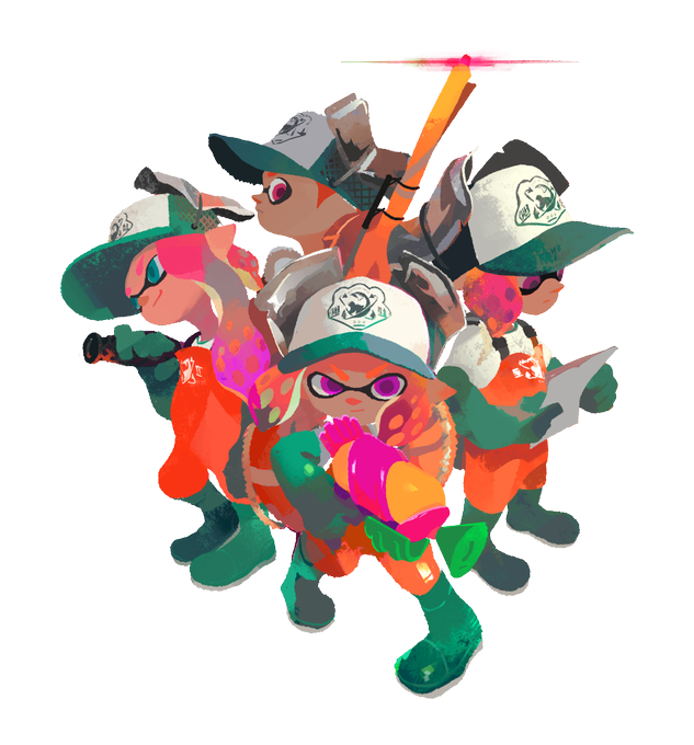 Splatoon2のtwitterイラスト検索結果 古い順