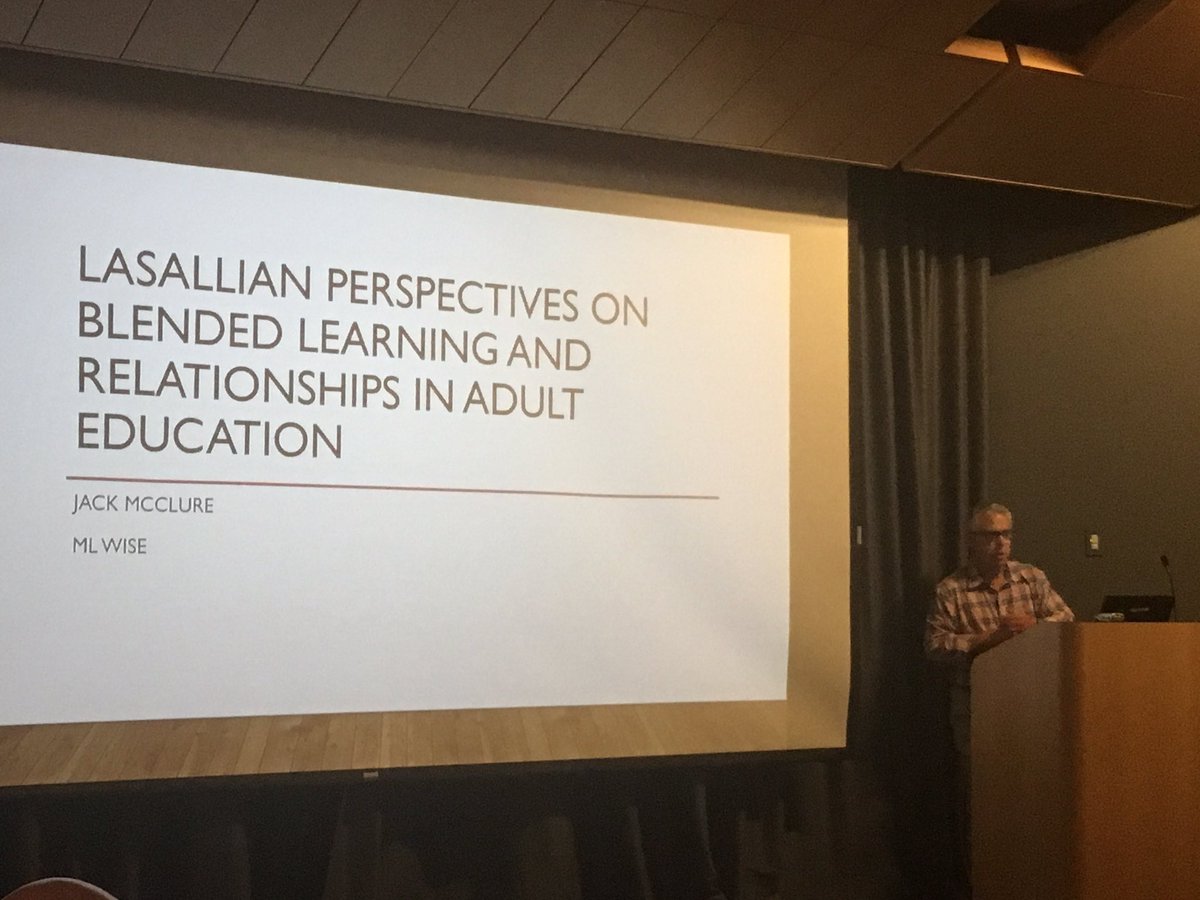 AlbanyJ04's tweet photo. Research and wisdom from Jack McClure of @smumn @Lasallian_RELAN #ButtimerInstitute https://t.co/FqonXz8qMP