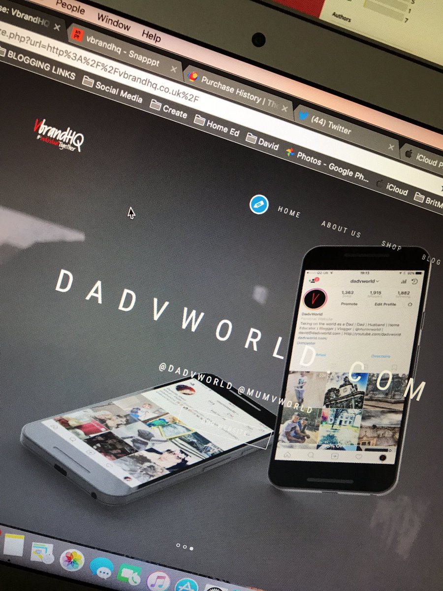 VbrandHQ's tweet photo. Some major work has gone in to the website today. Almost there... #VbrandHQ #Vbranded #IndividualTogether https://t.co/7I0b5I0AGr