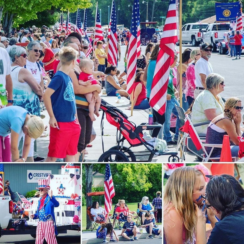 pccchamber's tweet photo. 4th of July in small town USA. #notjustbend #centraloregon #prineville #community #usa #4thofjuly #merica #redwhit… https://t.co/bodN6elPCm https://t.co/rgiAOEazif