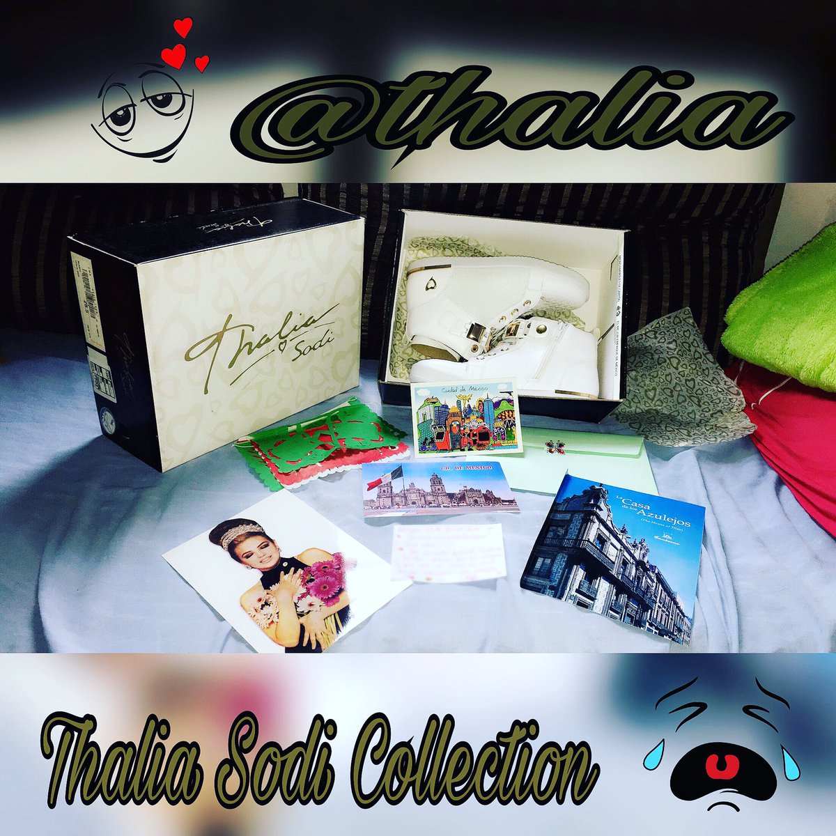 Mira mi regalo <a href="/thalia/">Thalia</a>  😍😍😍 #Thalia #thaliaamoremio #thalifan #soyfanyque