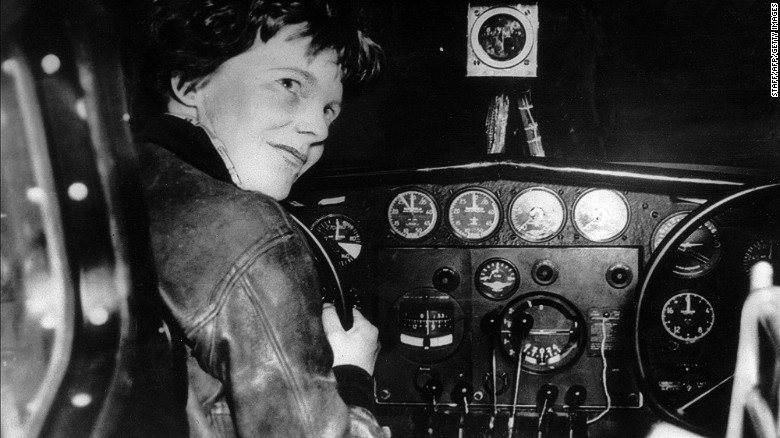 CNN's tweet photo. What happened to Amelia Earhart? All the theories about her disappearance over the Pacific Ocean 80 years ago https://t.co/PLAAwrF8VH https://t.co/JlQmpK5lIu