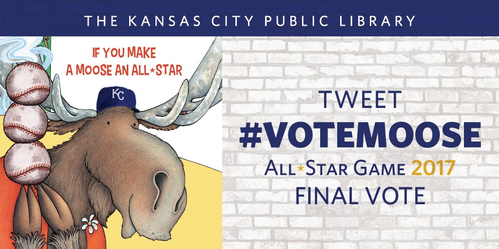 KCLibrary's tweet photo. About 5 minutes left to #votemoose ! https://t.co/HLOdI6l6yM