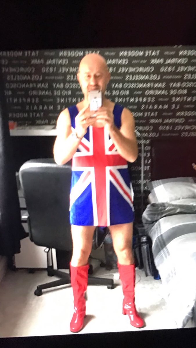 KrisPerryman's tweet photo. If you wanna be my lover!? You... #spiceupyourlife #bma2017 #baldspice https://t.co/TGzlMWVCKF