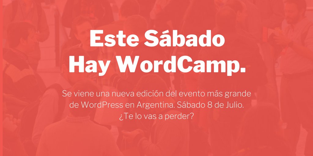 WordCamp BuenosAires tweet media