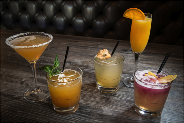 Proof_Tavern's tweet photo. It’s almost the weekend! Get ready with one of our handcrafted cocktails like the Huckleburry Cosmo at #happyhour from 4-7 p.m.! https://t.co/ygyvXvX8Tf
