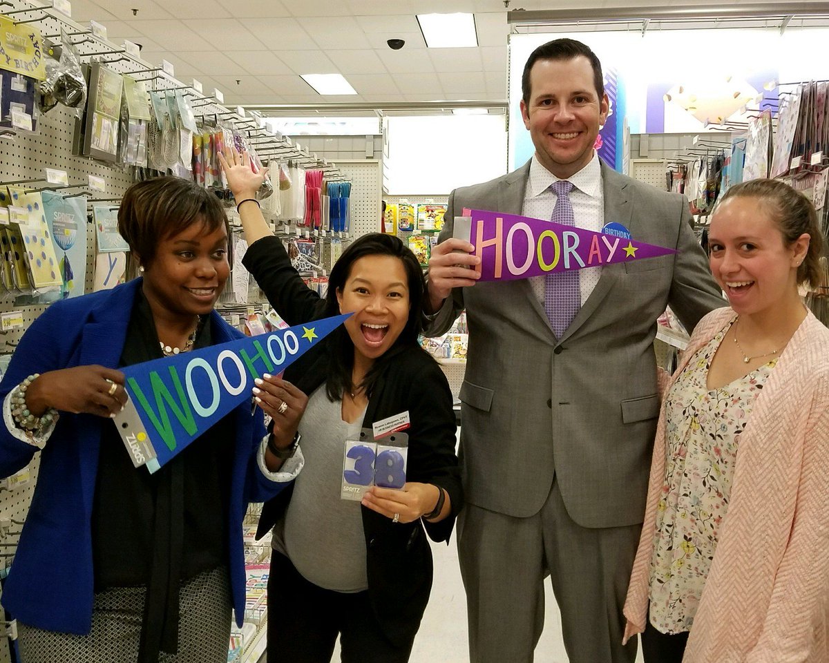 SarahESMay's tweet photo. Traveling @CVSHealth @Target with @RowenCVS & @Mason143V to get to know my team #R83D01! #HappyBirthday, @TobinZdarko! #CVSinTarget https://t.co/IhmrScKzmz