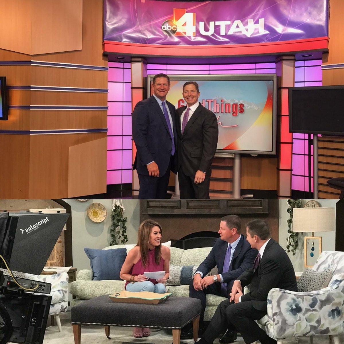C21Everest's tweet photo. Tune in to @ABC4GTU now to see @RickWDavidson &amp; @gqmorris! Missed the segment? Stay tuned to https://t.co/HigQBPWhus for the full video https://t.co/bNu4mbpsnB