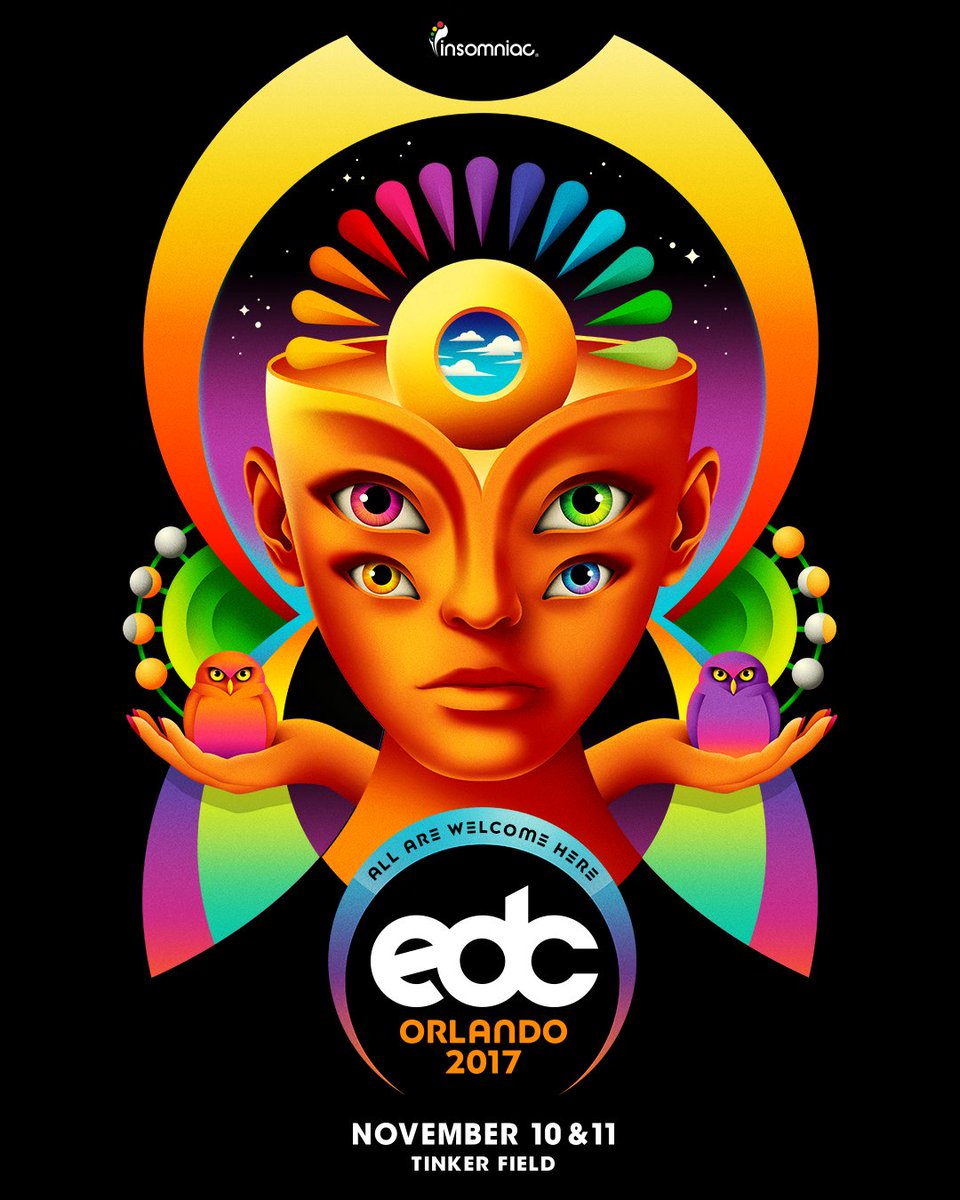 EDC_Orlando's tweet photo. ☀️ #EDCOrlando Forecast: Sunny w/ 💯 chance of tickets. On sale in 1 week!
See info on prices, layaway plans, &amp; more!➼https://t.co/5HX4s1eJNL https://t.co/rcjAiz724p