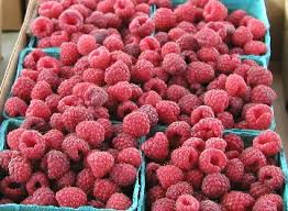 Local Raspberries Berries are here!  Our Market is open daily 10am to 7pm