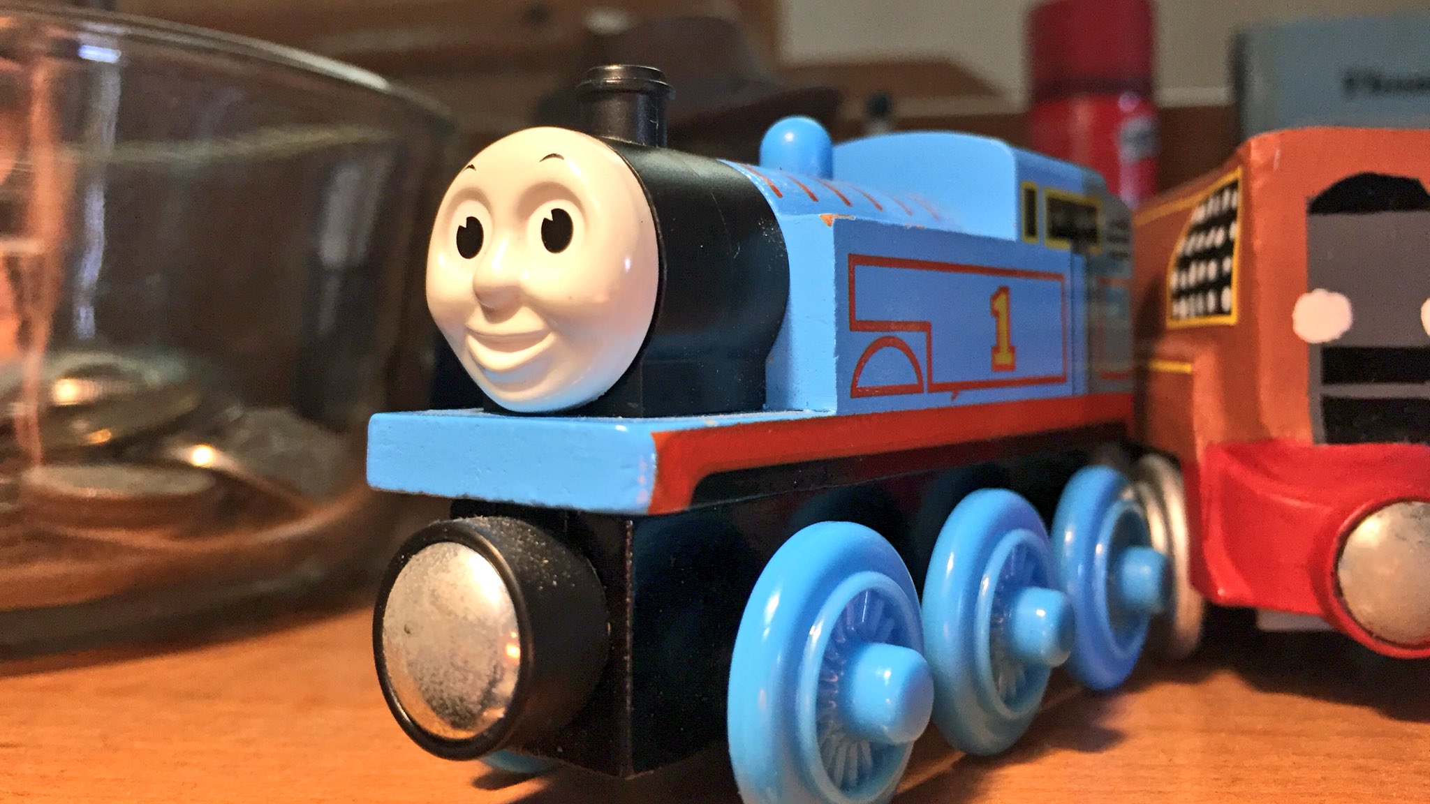 Eric Drouin on Twitter "Hornby face on Wooden Railway