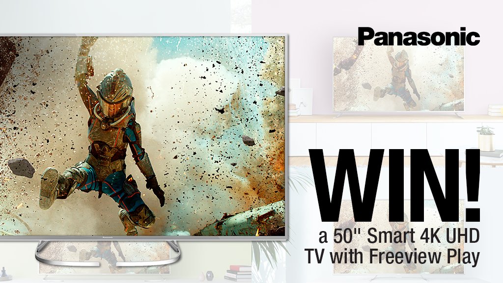 Enjoy the big screen and enter our comp to #WIN a <a href="/PanasonicUK/">Panasonic UK</a> 50" Smart #4K UHD #TV! Follow <a href="/HughesDirect/">Hughes</a> &amp; RT 🍀🎁 T&amp;Cs apply, ends 12/07/17