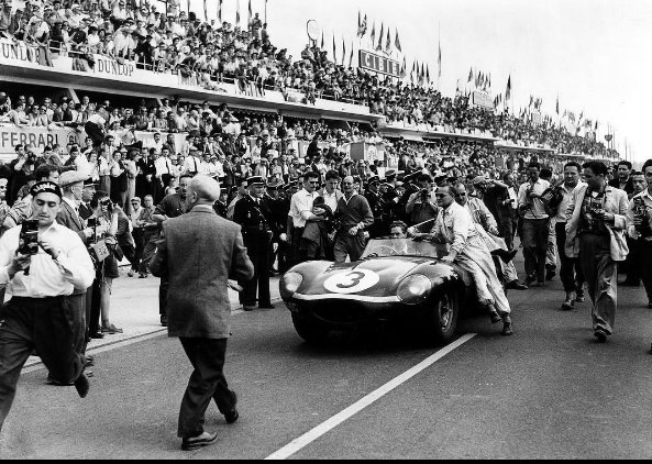 A memorable performance. #FBF to the Jaguar D-TYPE's historic 1st, 2nd, 3rd, 4th and 6th-placed Le Mans 24-Hours race result in 1957. #TBT