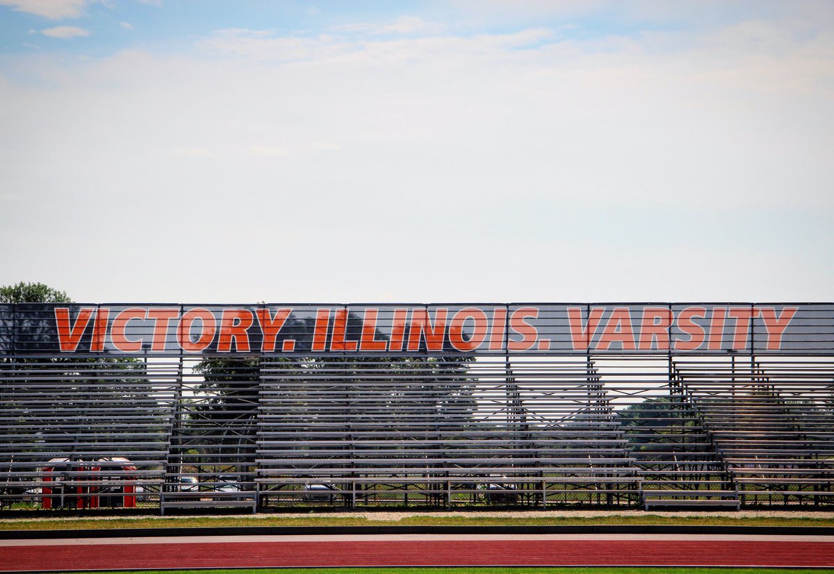 IlliniSoccer's tweet photo. We're gearing up for the 2017 season with a new look in our stadium! #Illini https://t.co/QcInJ1o6bH