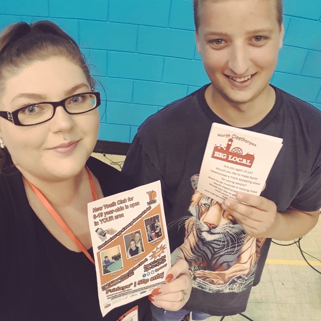 Attended skills fair with Ryan one of <a href="/BigLocalNClee/">Big Local North Clee</a> young people. Also gave some <a href="/YMCAHumber/">YMCA Humber</a> leaflets out whilst we was there #2birds1stone
