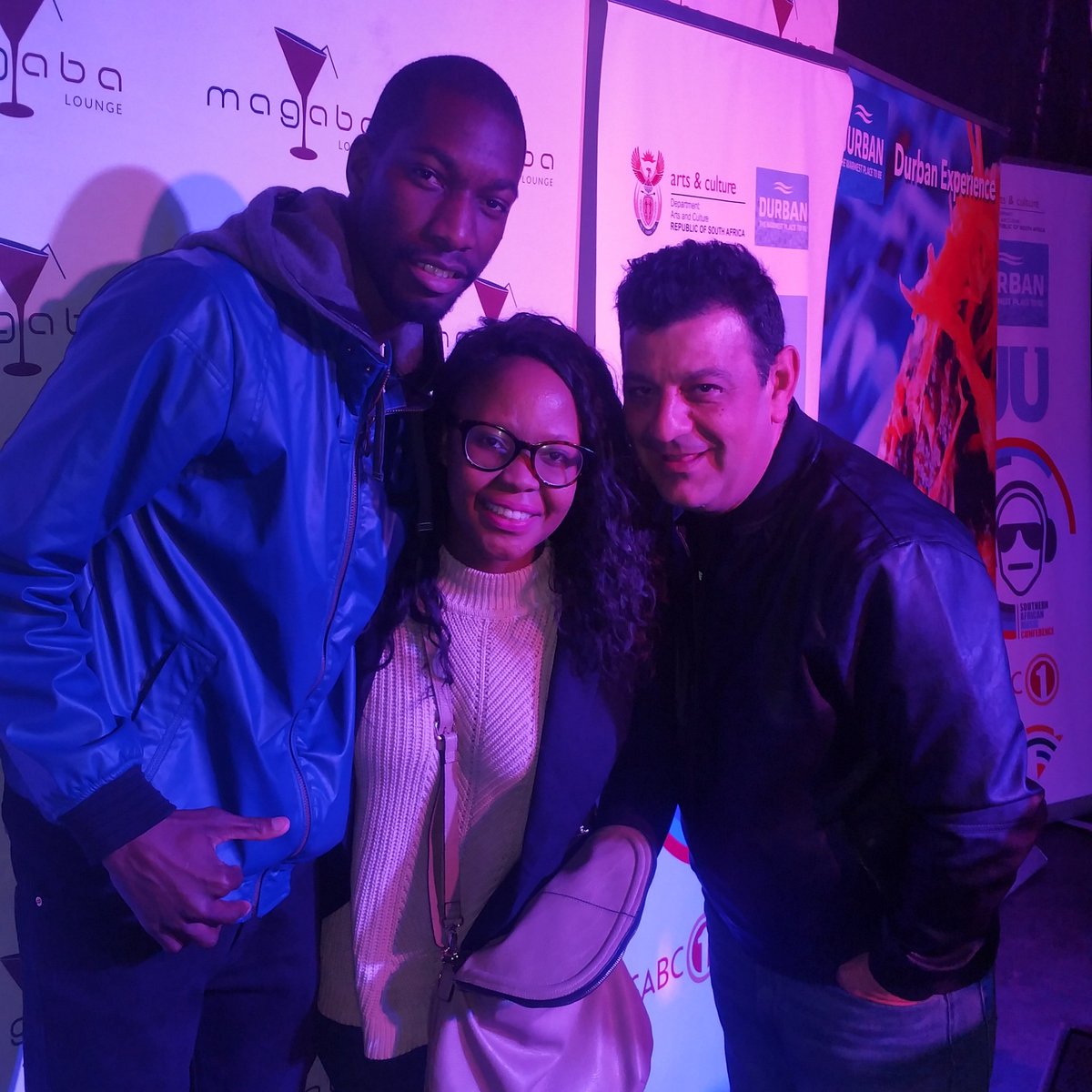 SpeechUmlangeni's tweet photo. ☼,,, #SAMC2017 after party at Magaba Lounge with @djchristossa & @LadySakhe
#DJUSAMC #DJU #MagabaLounge #DurbanJulyWeekend https://t.co/oEeoJB7Kpy