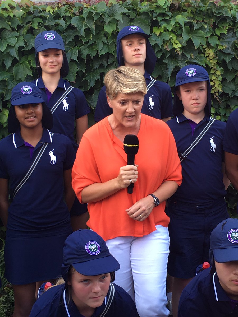 jodyows's tweet photo. @clarebalding lovely to see you down on the grounds of @Wimbledon this afternoon. Gutted I couldn't of met you 😢 https://t.co/lIBhaFsMQ7