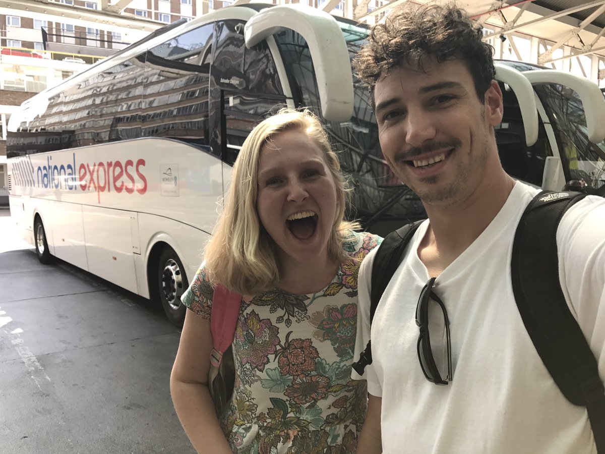 sophieandjames_'s tweet photo. Test driving one of our latest campaigns #coachlife #cheapestticketplease #mobileoffice #wevegotdrive @sca2_0 https://t.co/gXX3Evtqk5