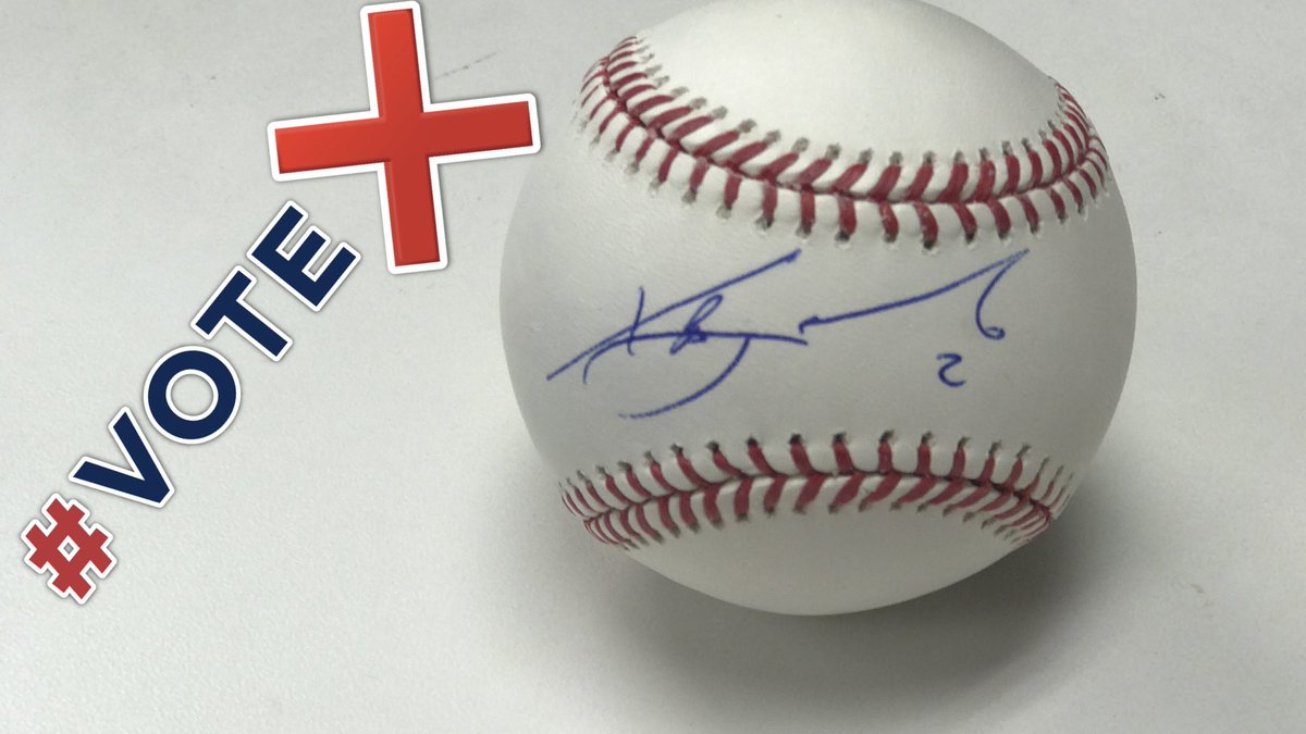 RedSox's tweet image. #VoteX &amp;amp; #VoteKB Sweeps Alert!
We have another Xander signed ball! 
👉RT now for a chance to win!👈