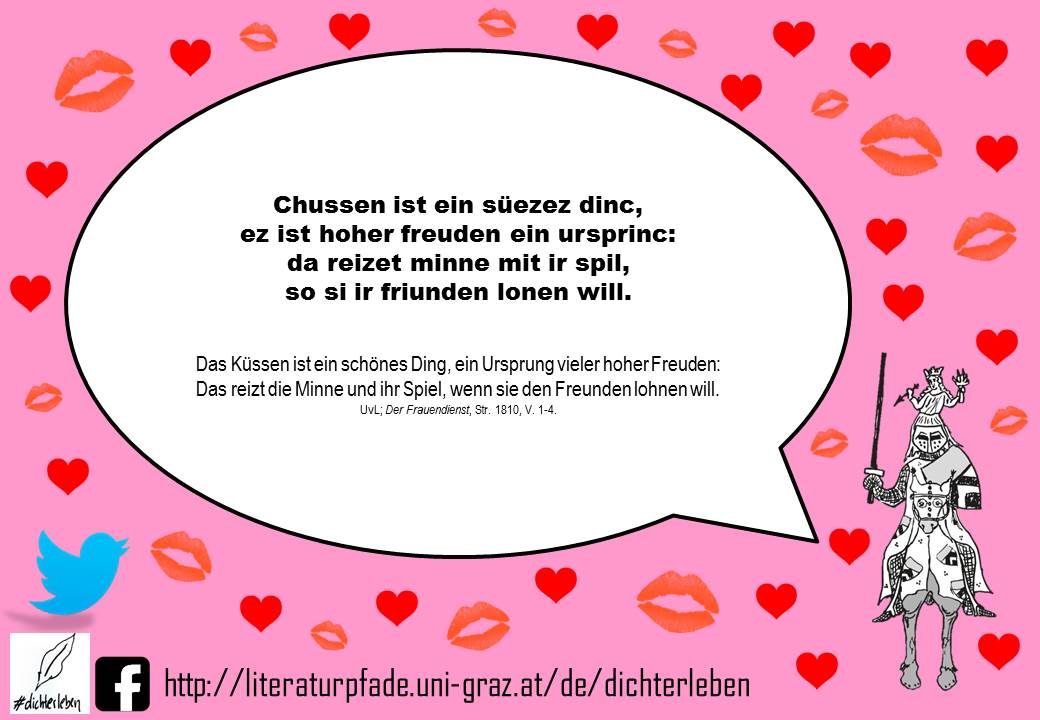 Jedem Kuss wohnt doch ein Zauber inne! #TagdesKusses #dichterleben #Liebe #Glück #ShareTheLove #bussi