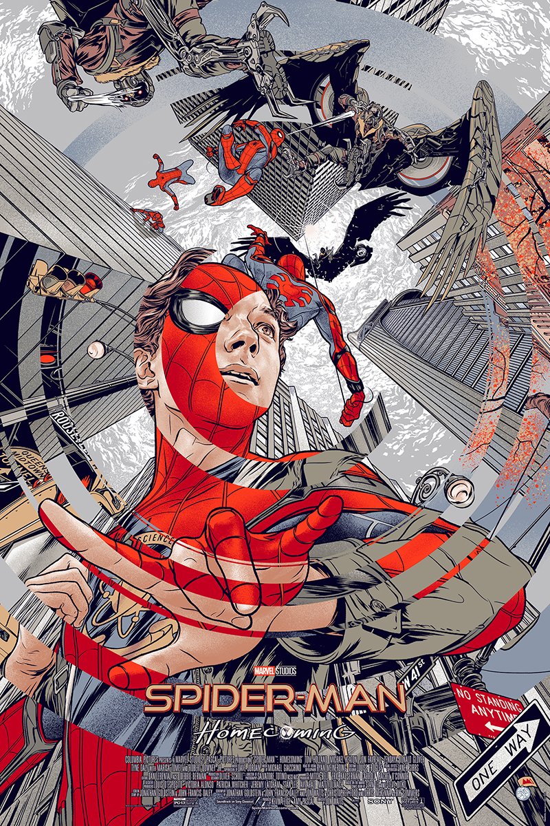 Mondo Spider-verse Poster — DKNG