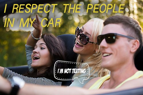 When I see the driver text while I'm in the car 😱😡... When you love, you respect! #imnottexting #respect #TBD2017 imnottexting.com