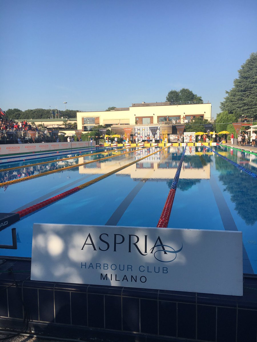 Al via la #SwimmingCup2017 @Aspria_IT @MAKERS_Eventi @eurelab #50dorso