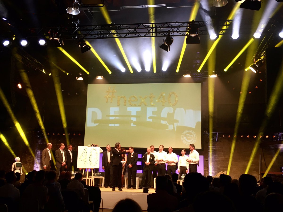 40 years of Detecon, 40 years of Digitization #next40 #proud2bedetecon #trueffelschwein