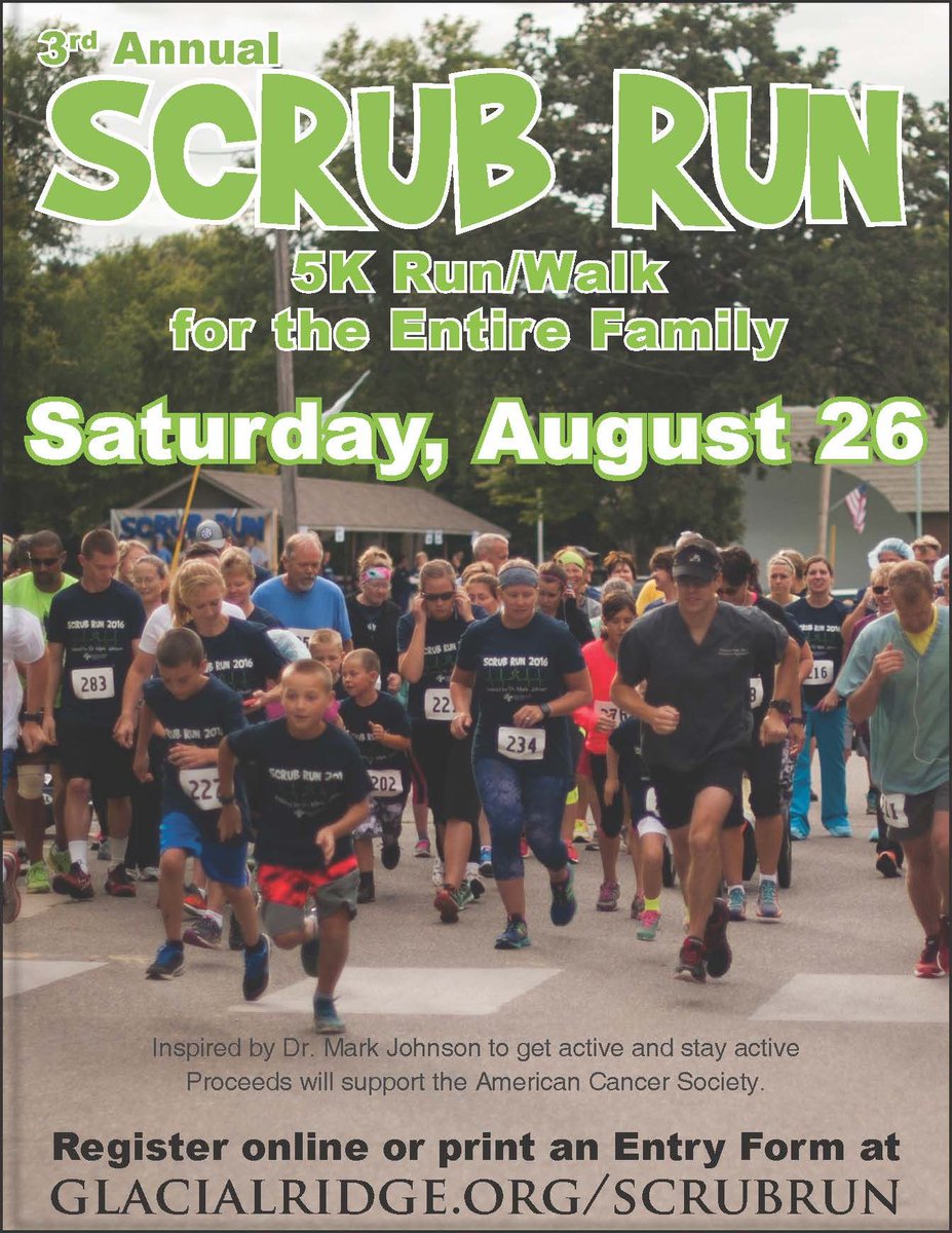 glacialridge's tweet photo. Join us for a fun, family event along Lake Minnewaska on August 26th. Early bird pricing ends July 15! #ScrubRun https://t.co/l5Bu538M7E https://t.co/wPgzUX37M3