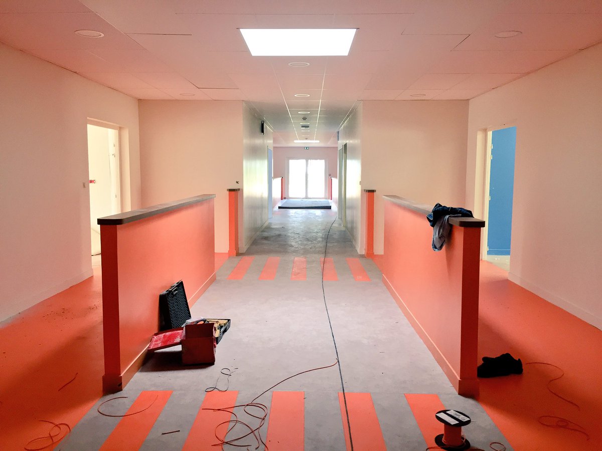 atelier208's tweet photo. Circulation ludique, en attente de la rentrée pour la nouvelle école maternelle de Boos https://t.co/pElK1JO8mh