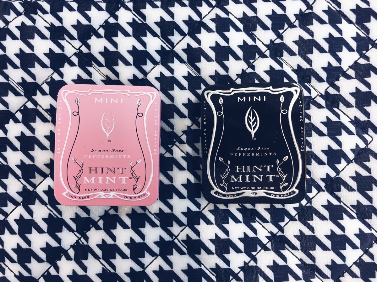 HintMint's tweet photo. Is there anything cuter than our His n Hers Peppermint Mini #hintmints? If there is we haven't found it yet! https://t.co/uSm0xBSdar